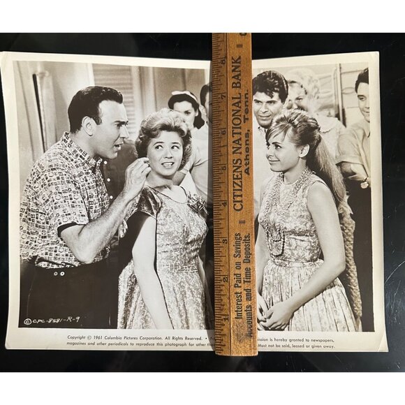 Vintage Gidget Goes Hawaiian 1961 Movie Still Deborah Walley Michael Callan Pegg - Picture 8 of 13